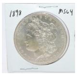 1898 Morgan dollar, MS64