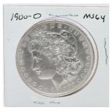 1900-O Morgan dollar, MS64