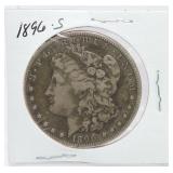 1896-S Morgan dollar