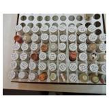 Lot of 61 BU date rolls Lincoln cents, 1960-78