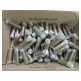 Box of 100 date rolls Lincoln wheat cents,