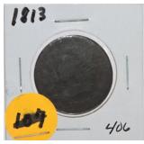 1813 large cent