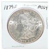 1879-S Morgan dollar, MS64