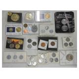 Lot of US assorted coins and sets