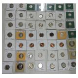 Lot of US coins, many proof, some silver