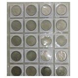 Page of 20 Peace dollars