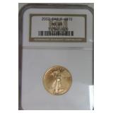 2002 $10 Gold Eagle, NGC MS69