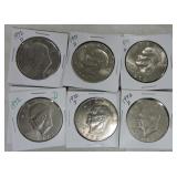 Lot of 60 Ike dollars