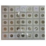 Lot of 43 Washington quarters 1963-2008,