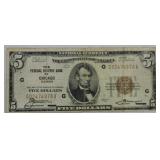 1928 $5 National Currency, The Federal