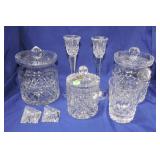 Crystal lot of 8 assorted pcs