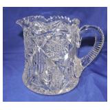 American Brilliant Cut Glass 6 1/2'