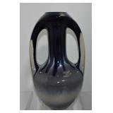 Art pottery 13' two handled vase
