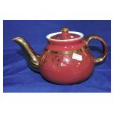 Hall China 6 cup New York teapot,