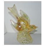 L.E. Smith 9' carnival glass bird