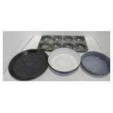 Graniteware lot of 4 pcs