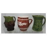 Lot of 3 pitchers