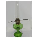 Aladdin green oil lamp base