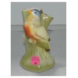 Czechoslovakia bird vase