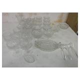 American Fostoria lot of 35 pieces -