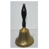 Brass hand bell, 9'