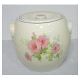 Hall China Pastel Morning Glory pretzel jar
