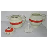 Hall China #691 all china red color band coffee