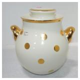 Hall China Polka Dot Eva Zeisel cookie jar