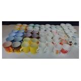 Fire King lot of 58 assorted mugs
