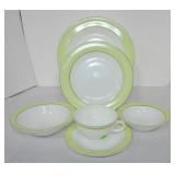 Pyrex set of dinnerware, 56 pcs: 12 - 10' plates,