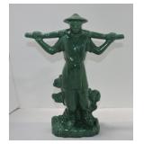MCM Gonder Pottery figure of and Asian