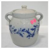 Salman Falls stoneware cookie jar