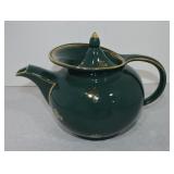Hall China Windshield teapot, turquoise with