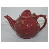 Hall China Parade teapot, 6 cup, maroon with