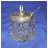 American Fostoria jam pot