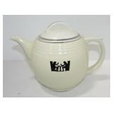Hall China Silhouette 5 band coffee pot