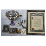Lot of assorted items, including some sterling
