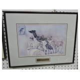 Darlene Wilson 'Bird Watchers' print 131/300,