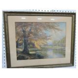 Riverside print, 17'x22'