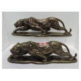 MCM pair of tigers, 17'