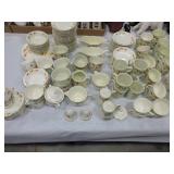 Hall China Autumn Leaf lot of 155 pcs, various