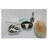 MCM lot of 5 pottery pcs
