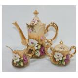 Lefton China 3 pc  tea set