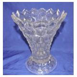 American Fostoria 10' flared vase