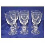 American Fostoria 'Lady' set of 6 - 4' wine