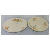 Oven Serve pie plate and platter