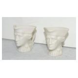 Fiesta lot of 2 - 1940 bisque George Washington