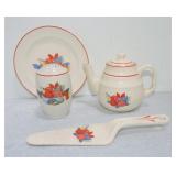 Universal Calico Fruit lot of 4 pcs