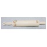 China Specialties rolling pin with floral motif