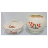 Oven Serve Art Deco Harmony casserole and